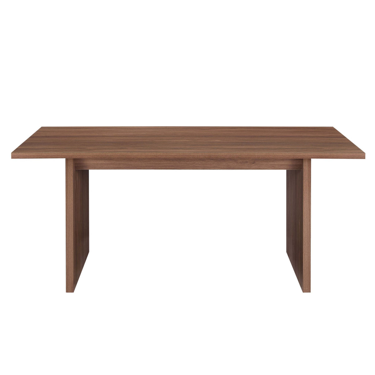 Maisie 4-6 Seater Dining Table - Mid Wood — view 3