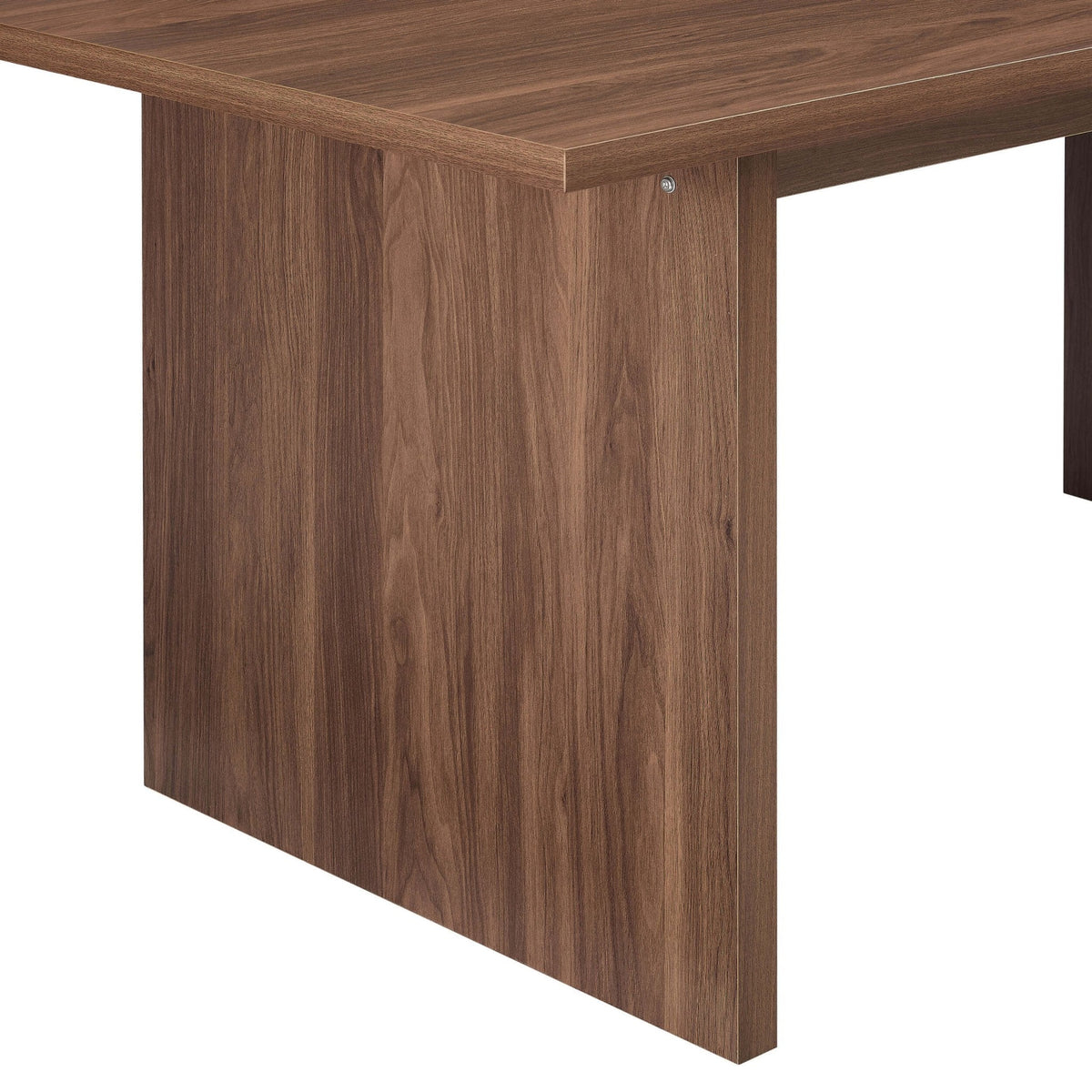 Maisie 4-6 Seater Dining Table - Mid Wood — view 6