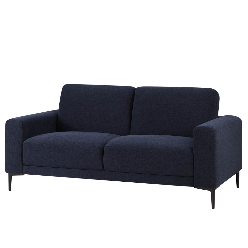 Malibu 2 Seater Sofa - Chenille Navy — view 3