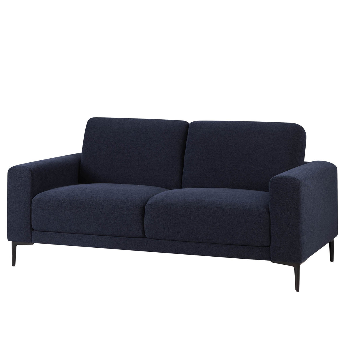 Malibu 2 Seater Sofa - Chenille Navy — view 3
