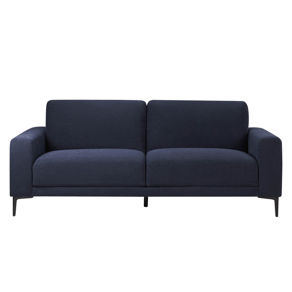 Malibu 3 Seater Sofa - Chenille Navy — view 2