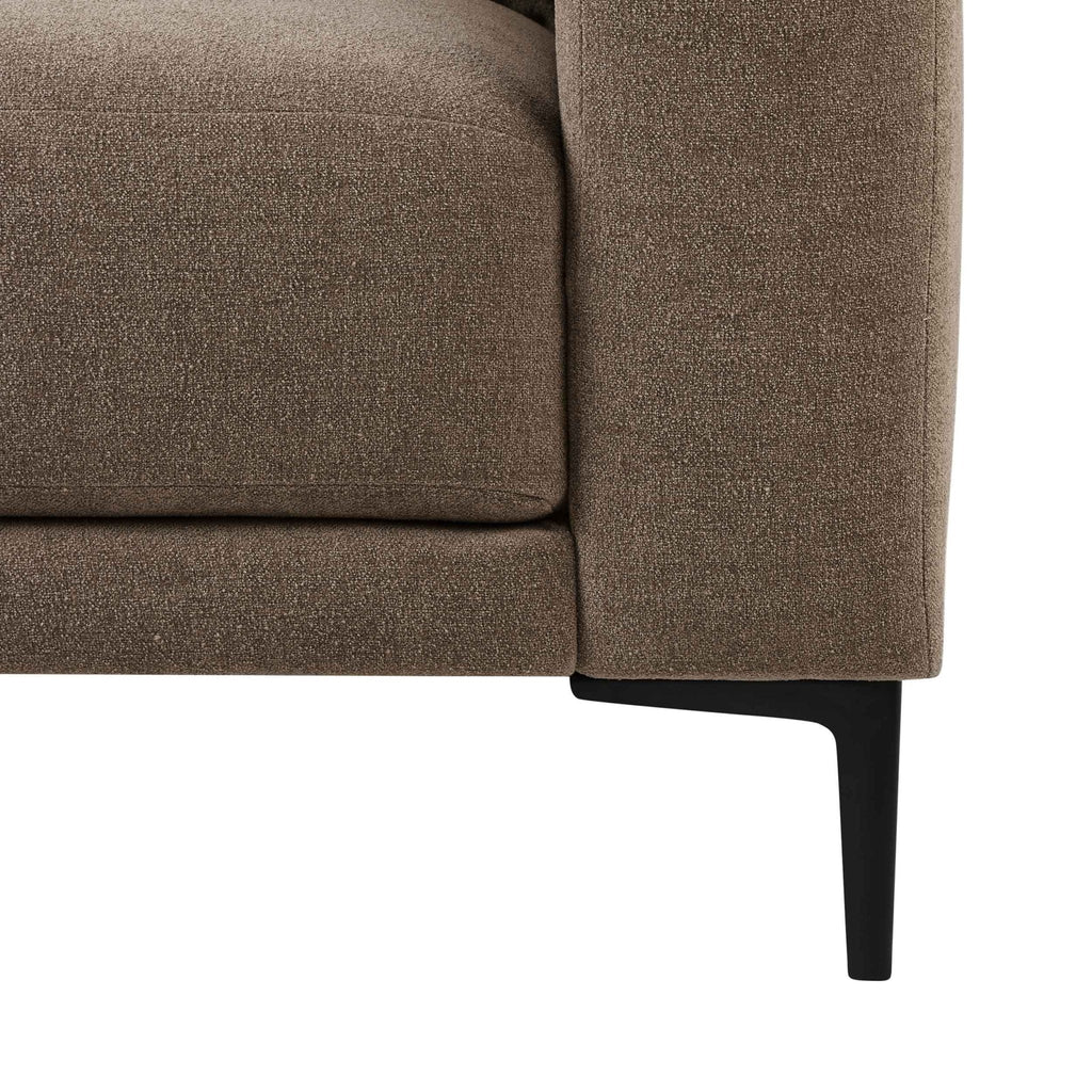 Malibu Armchair - Chenille Mushroom — view 6