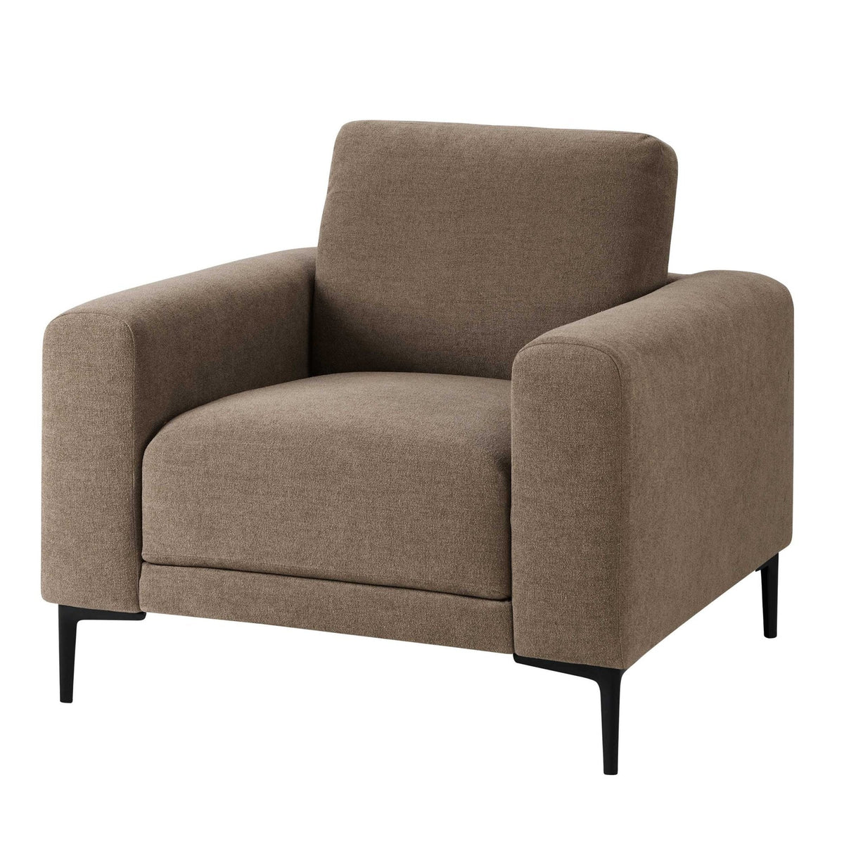Malibu Armchair - Chenille Mushroom — view 3