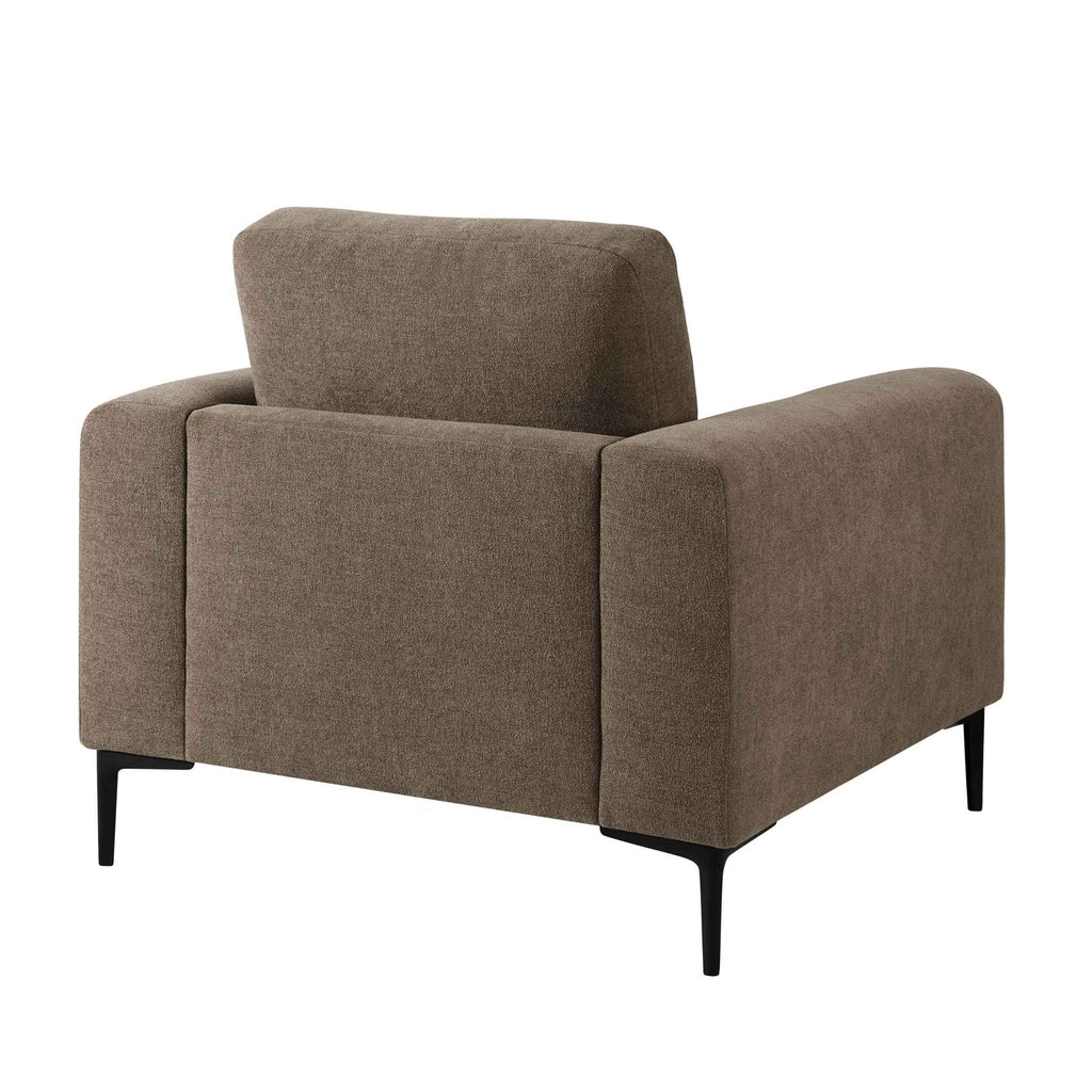 Malibu Armchair - Chenille Mushroom — view 4