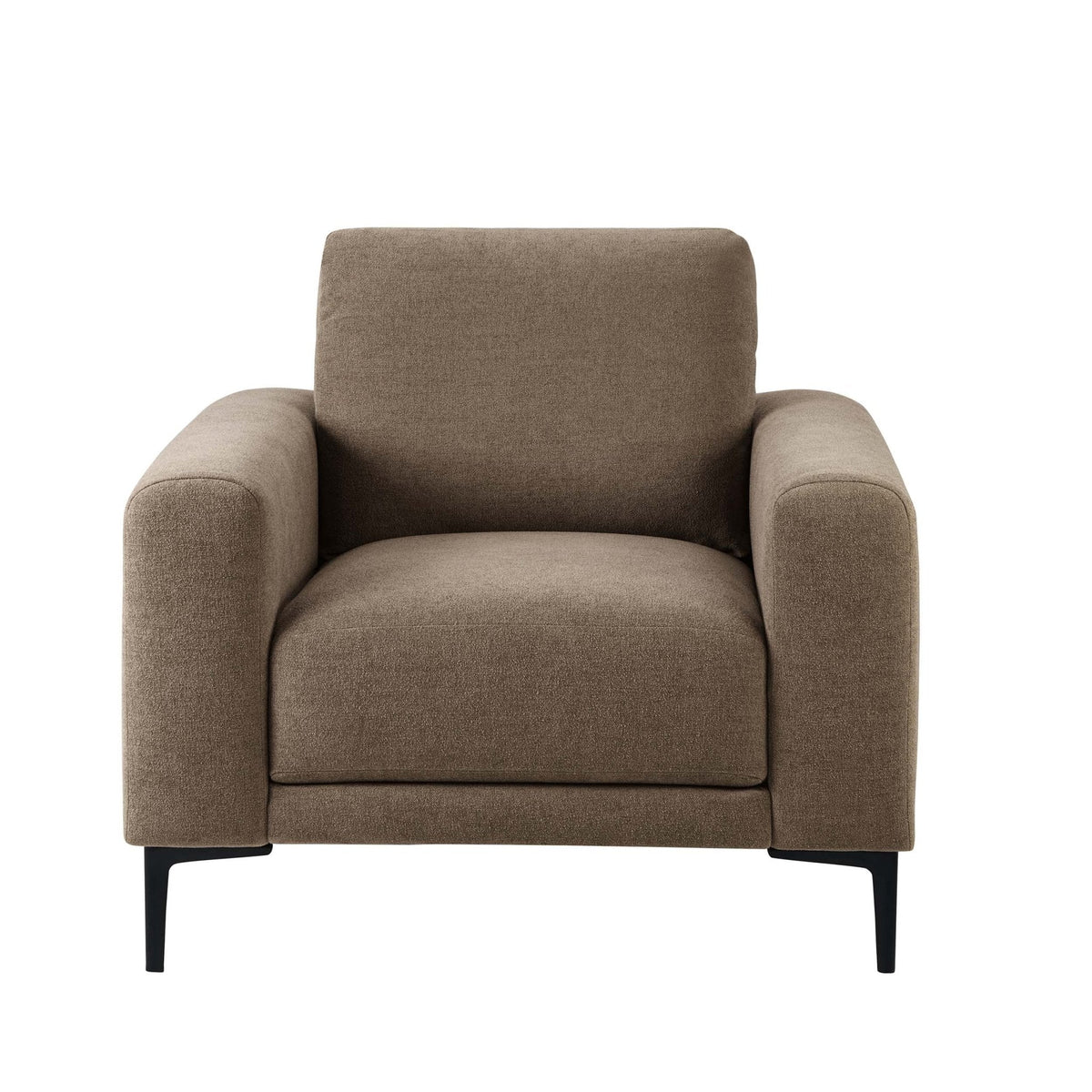 Malibu Armchair - Chenille Mushroom — view 2