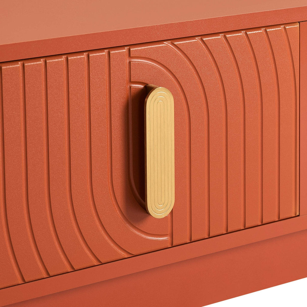 Marnie Coffee Table - Burnt Orange — view 5