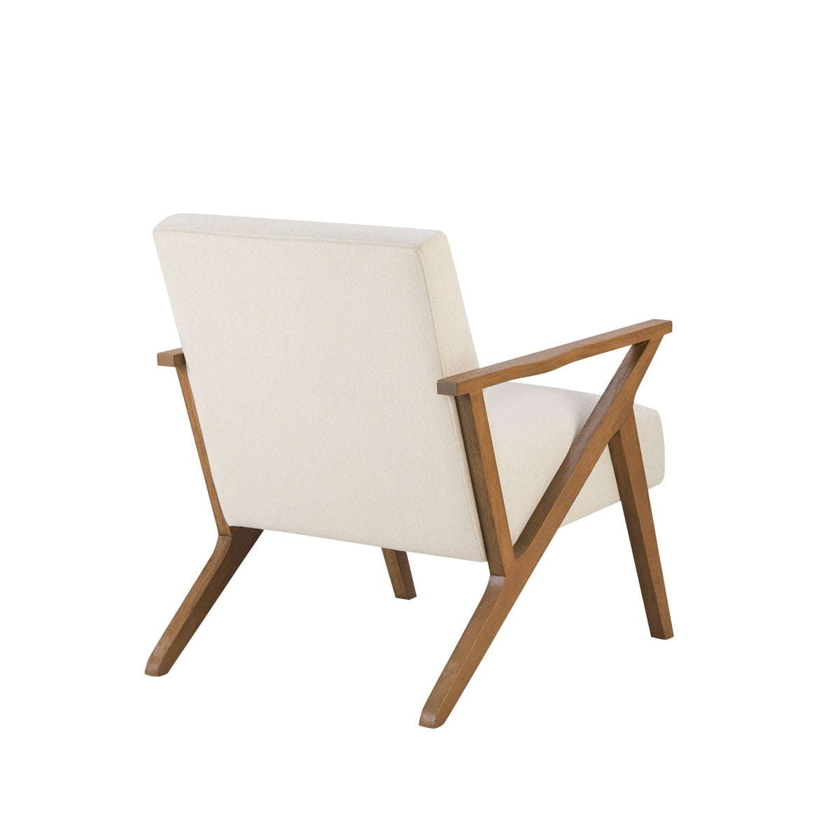 Nyla Accent Chair - Cream Linen — view 4