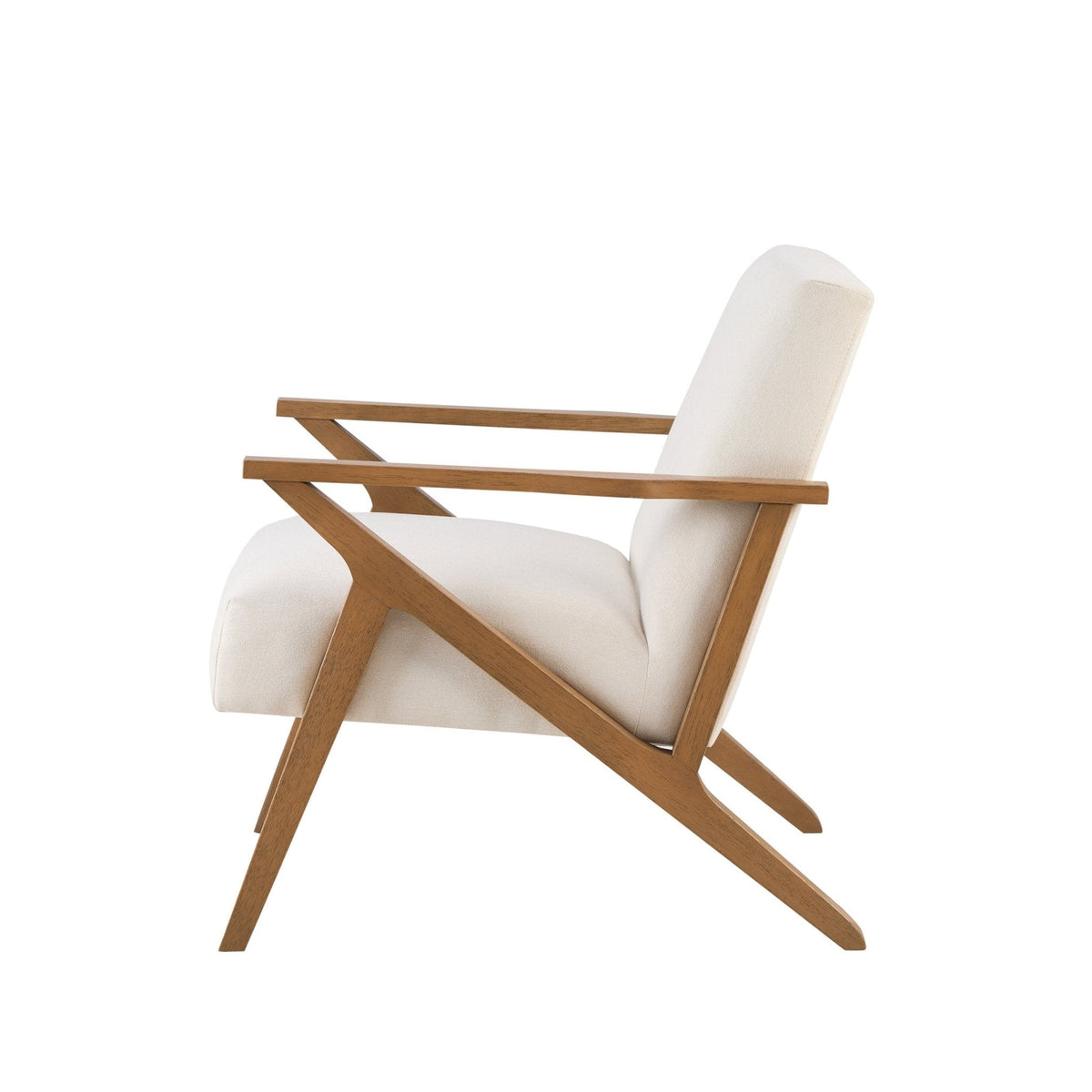 Nyla Accent Chair - Cream Linen — view 5