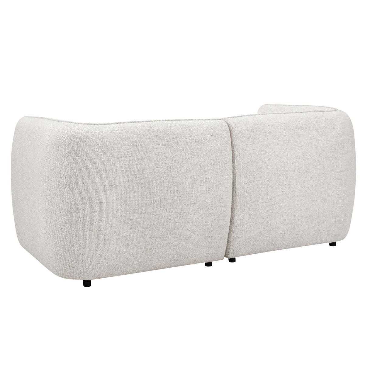 Porto 2 Seater Modular Sofa - Boucle Ivory — view 6