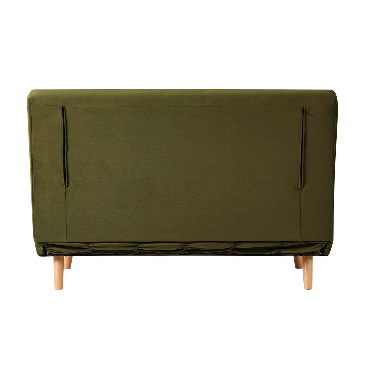 Seattle Double Click Clack Sofa Bed - Muted Moss — view 5