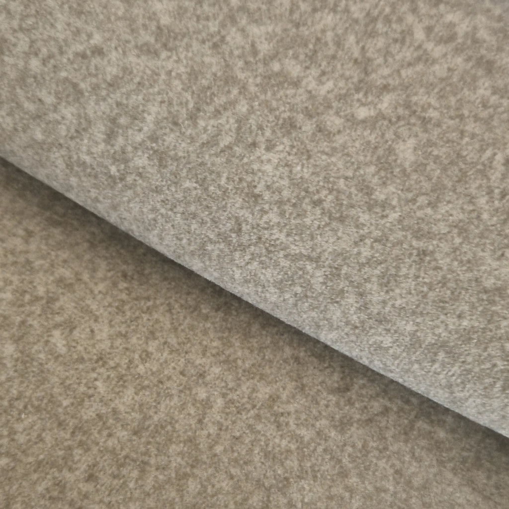 Halston Dining Chair | Soft Barley Sustainable Mohair Velvet & Walnut — view 3