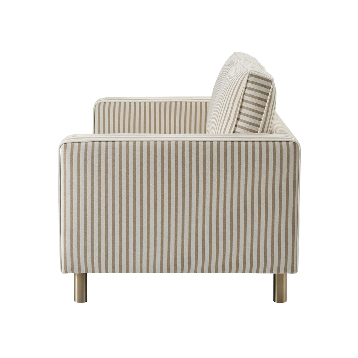 Soho 2 Seater Sofa - Sand Stripe — view 5