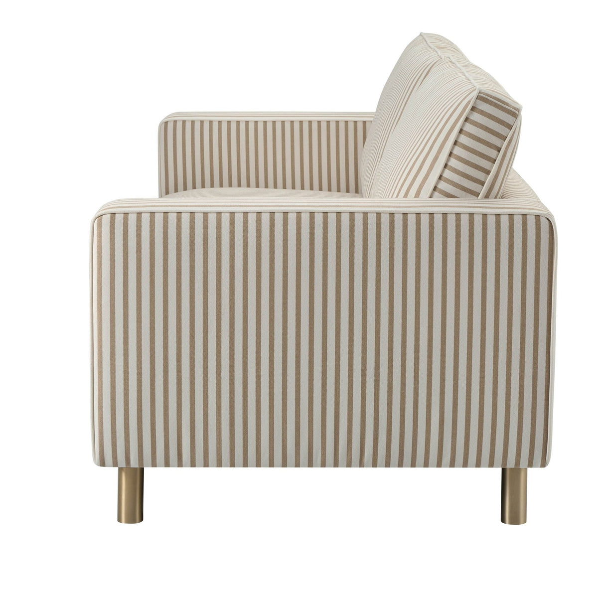 Soho 3 Seater Sofa - Sand Stripe — view 5
