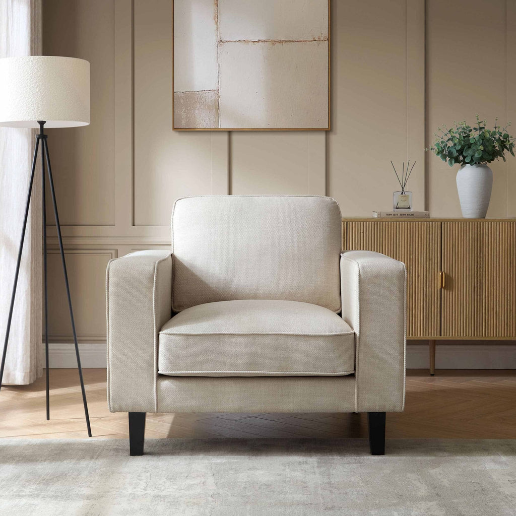 Soho Armchair - Beige — view 2