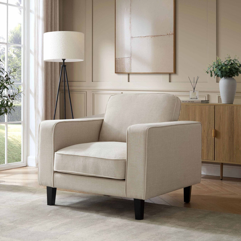 Soho Armchair - Beige — armchair from 2nd Time Around