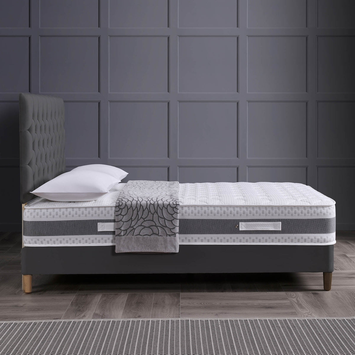 Stratford Memory Coil Quilted Mattress by Sleep — view 4