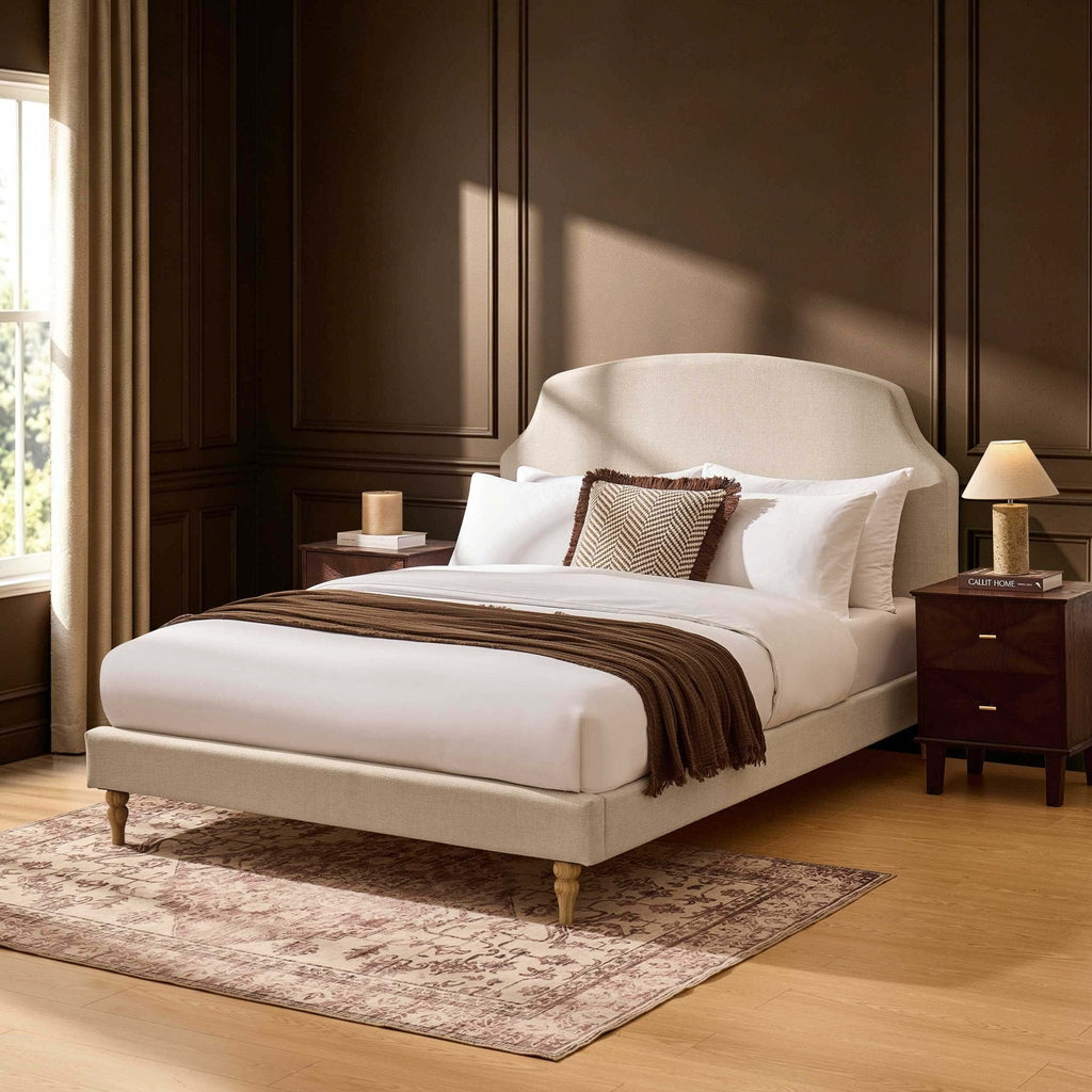 Surrey Bed Frame - Beige — view 2