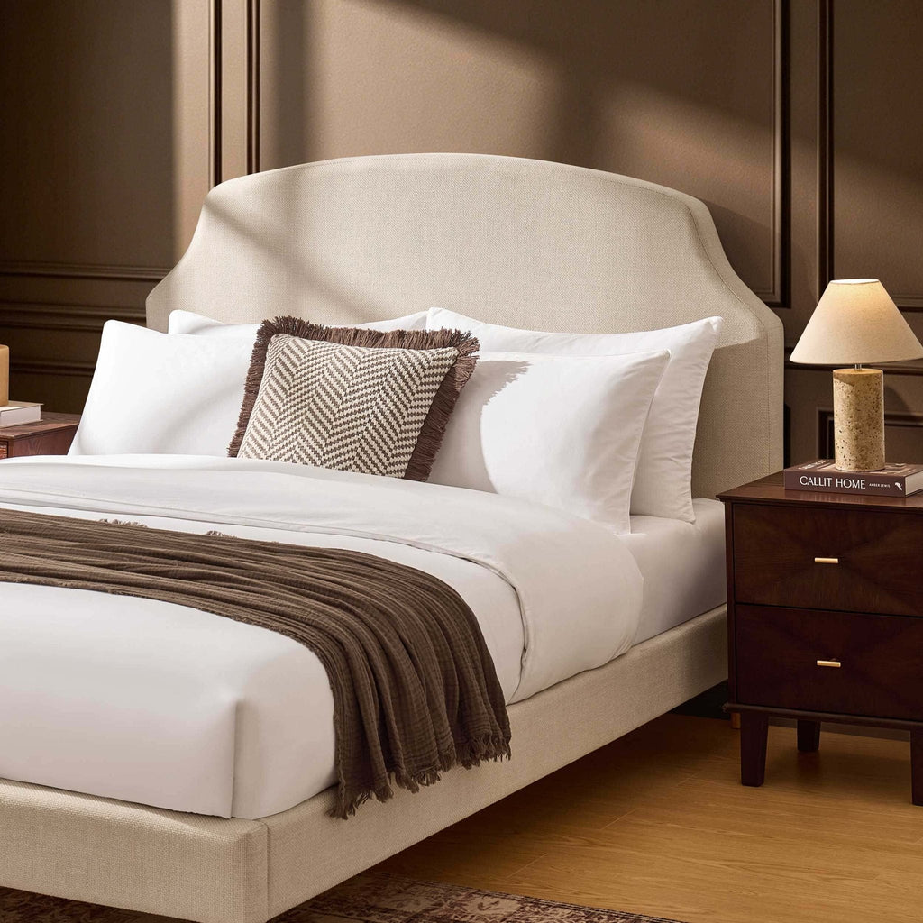 Surrey Bed Frame - Beige — view 4