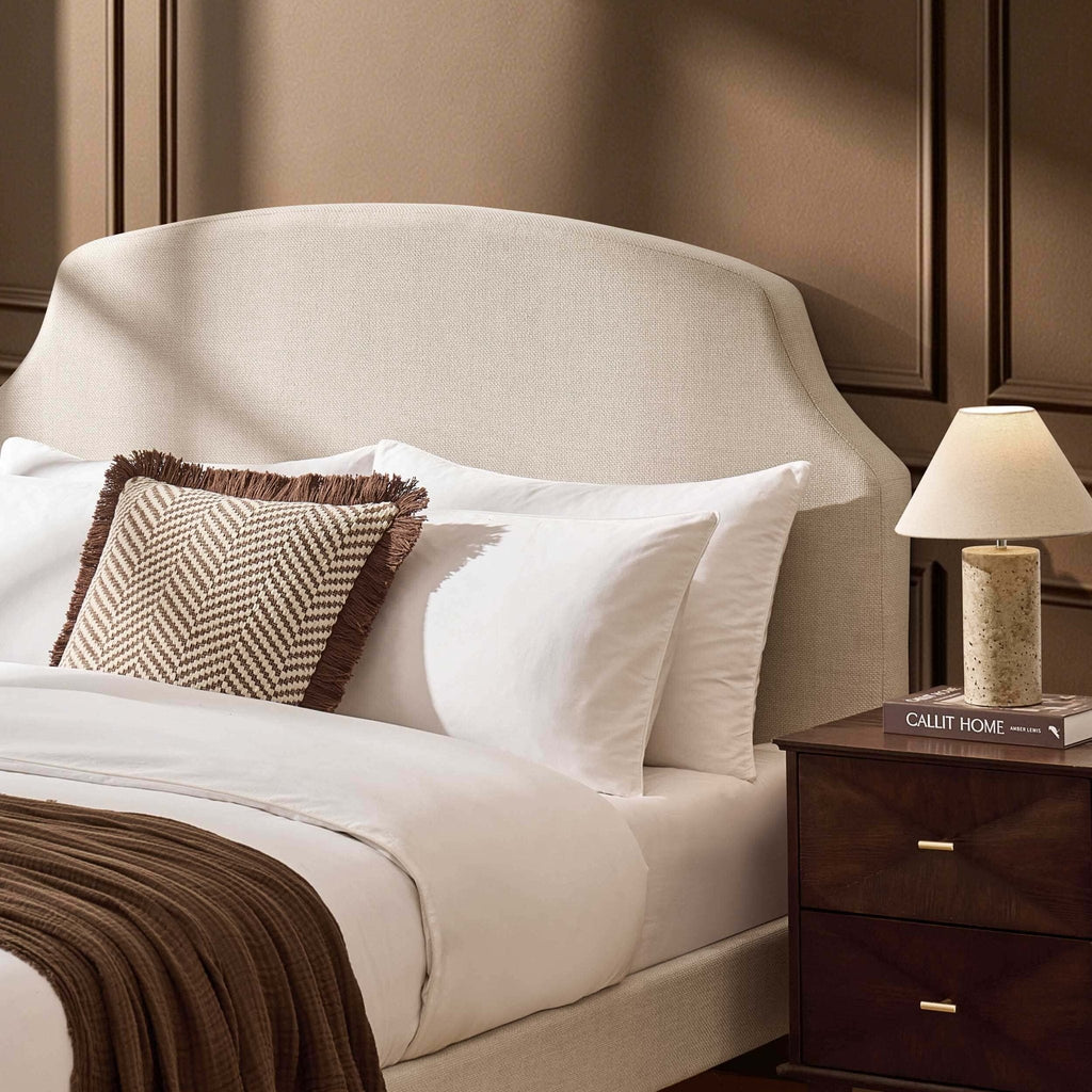 Surrey Bed Frame - Beige — view 5
