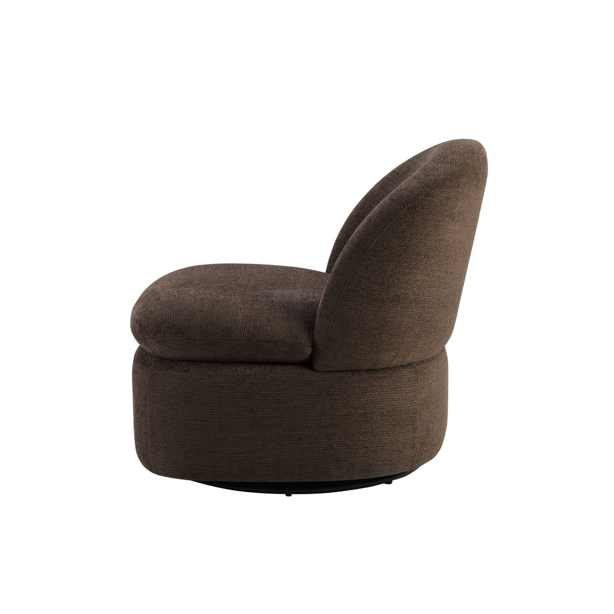 Tilly Swivel Accent Chair - Textured Cappuccino — view 6