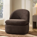 Tilly Swivel Accent Chair - Textured Cappuccino — armchair from 2nd Time Around