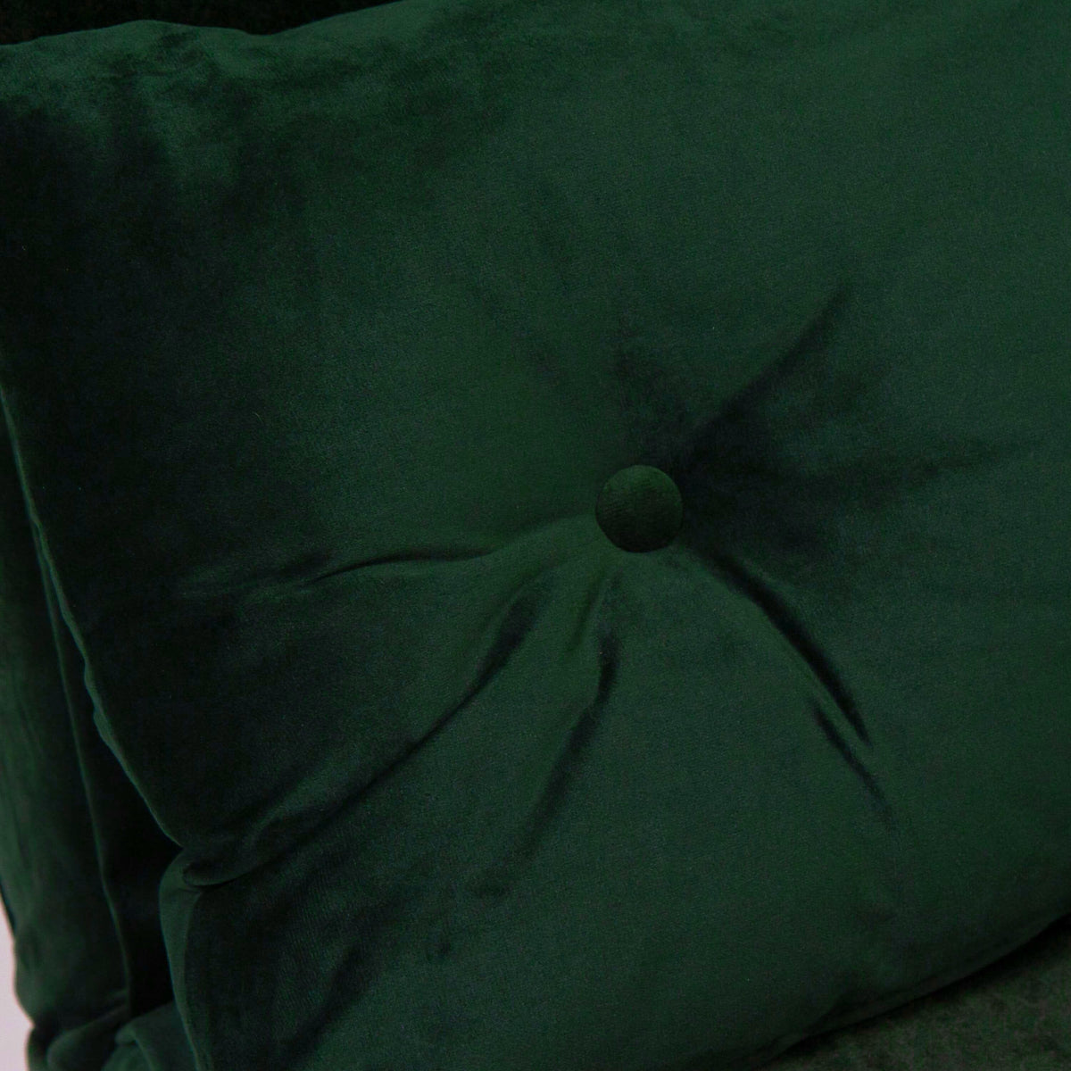 Una 2 Seater Double Sofa Bed - Green Velvet — view 5