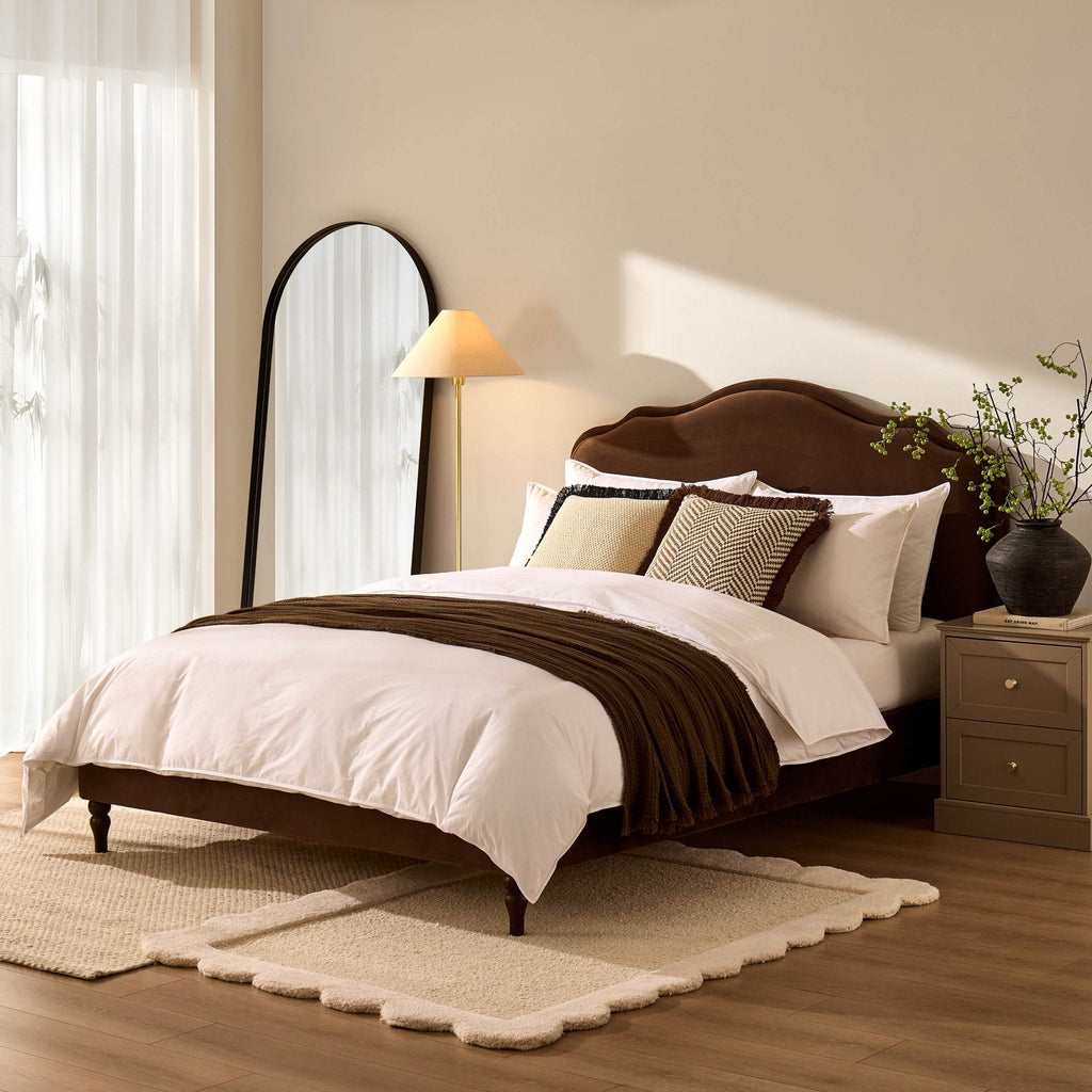 Wiltshire Bed Frame - Cappuccino — bed frame from 2nd Time Around