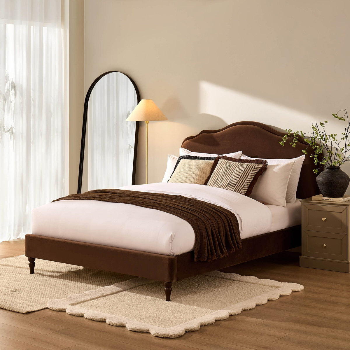 Wiltshire Bed Frame - Cappuccino — view 2