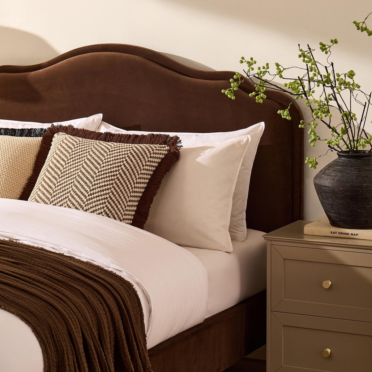 Wiltshire Bed Frame - Cappuccino — view 6