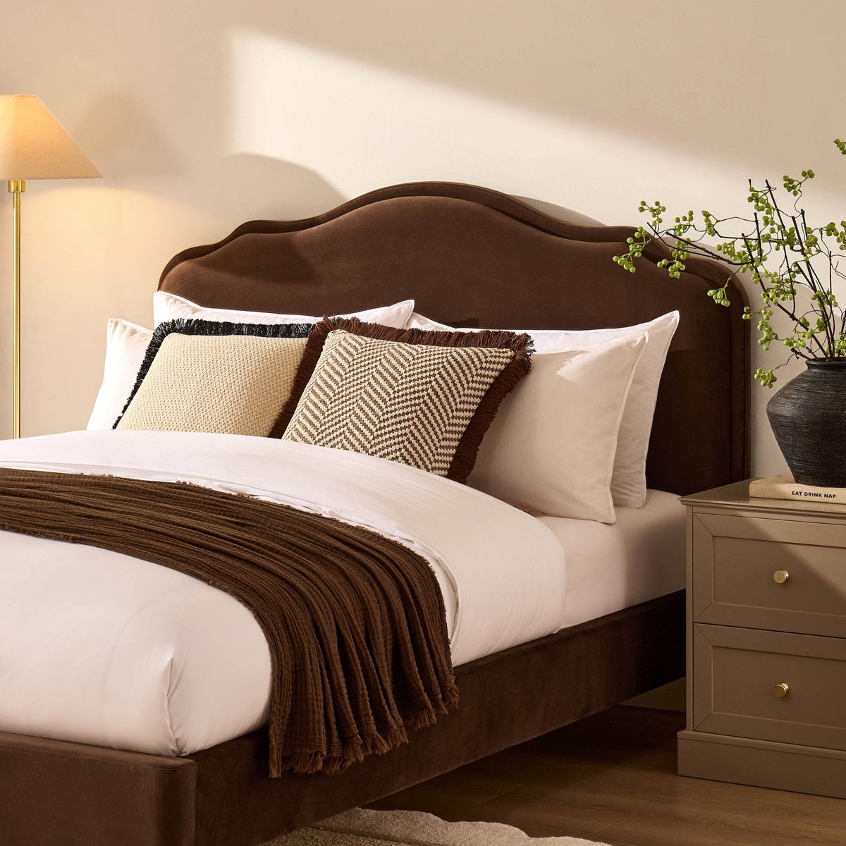 Wiltshire Bed Frame - Cappuccino — view 5