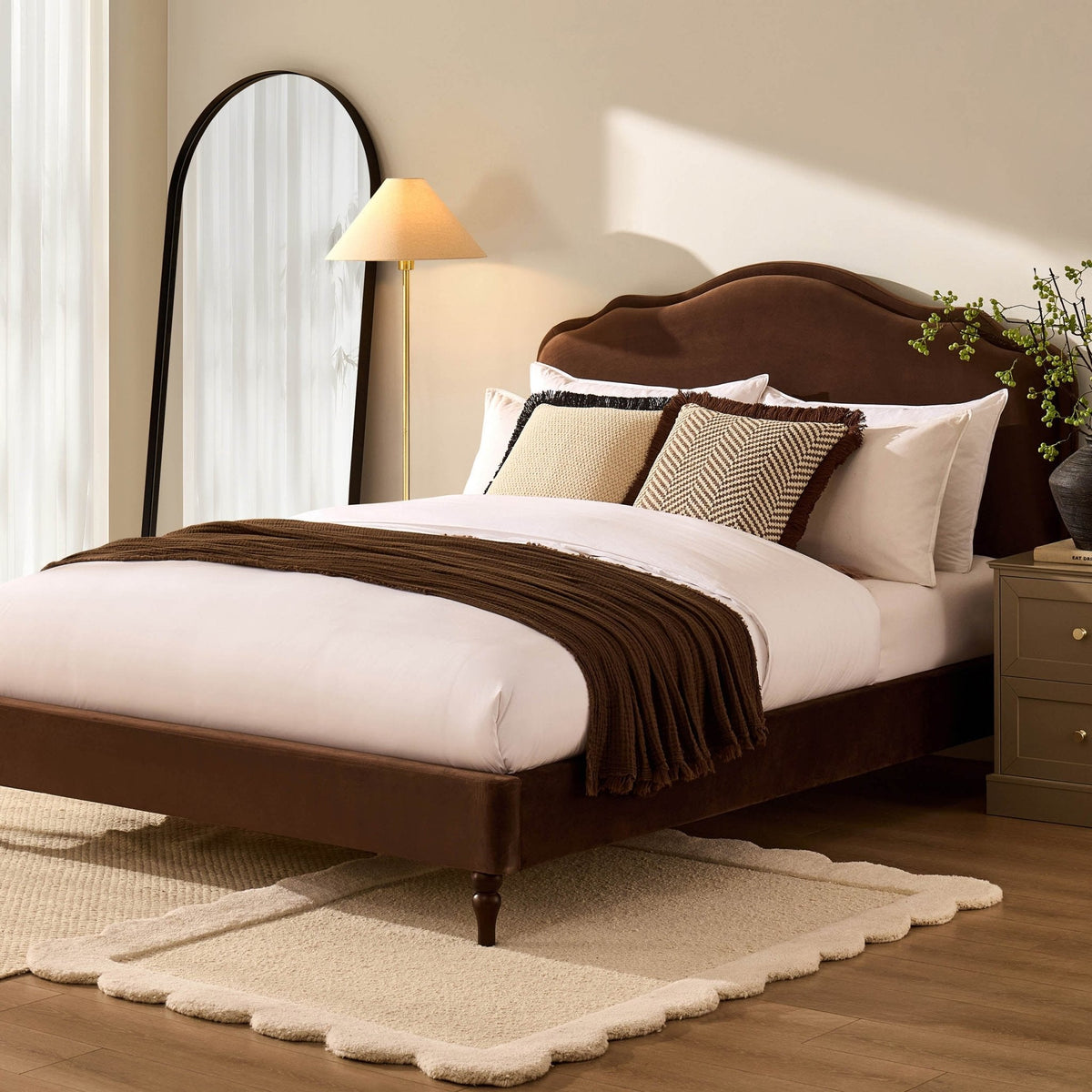 Wiltshire Bed Frame - Cappuccino — view 3