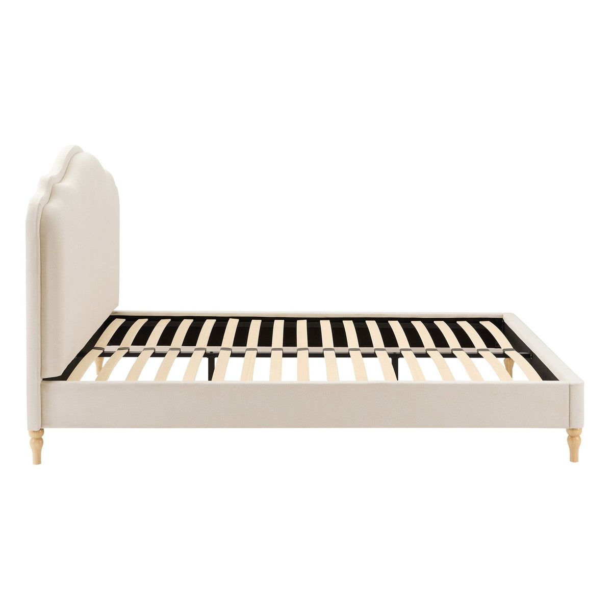 Wiltshire Bed Frame - Cream Linen — view 10