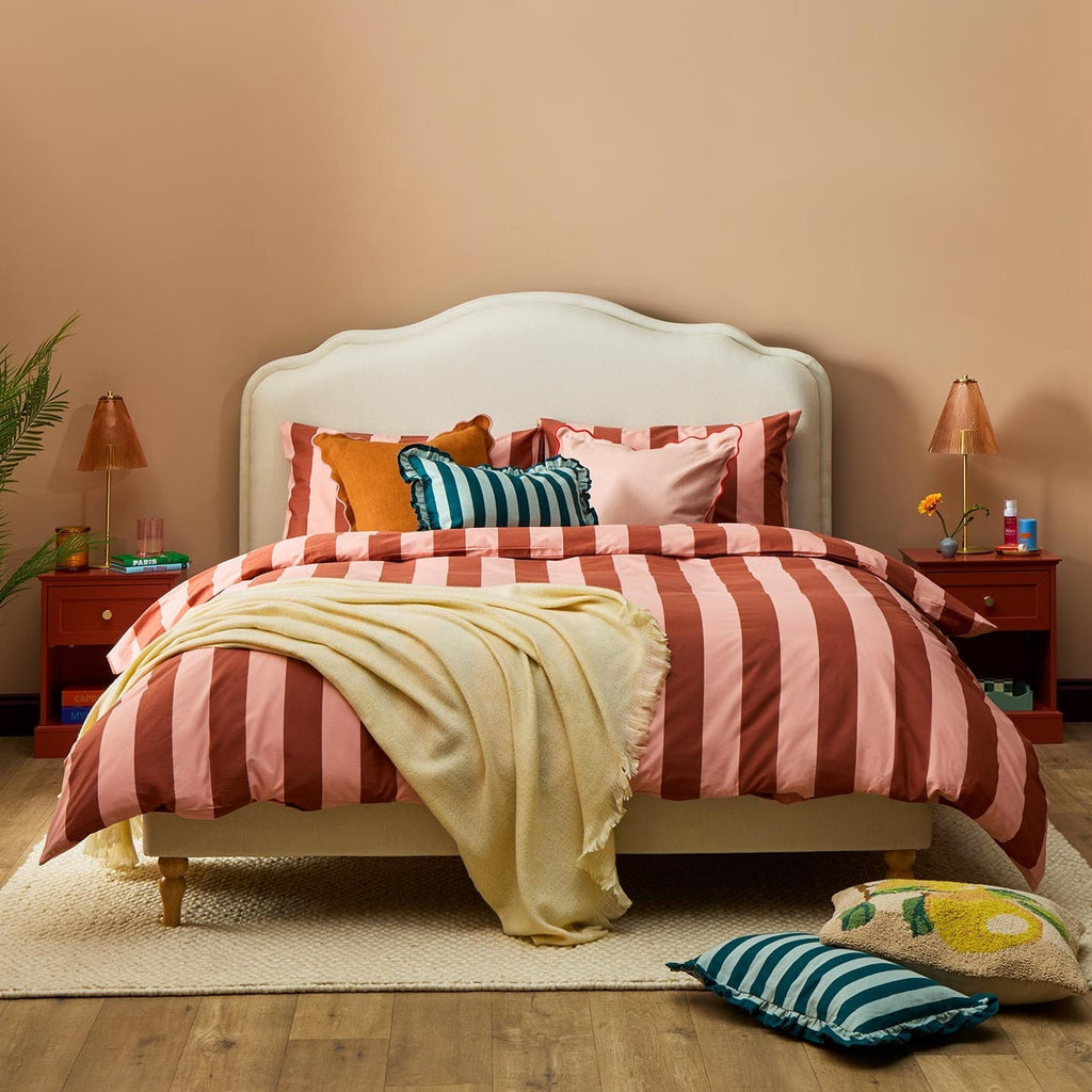 Wiltshire Bed Frame - Cream Linen — view 2