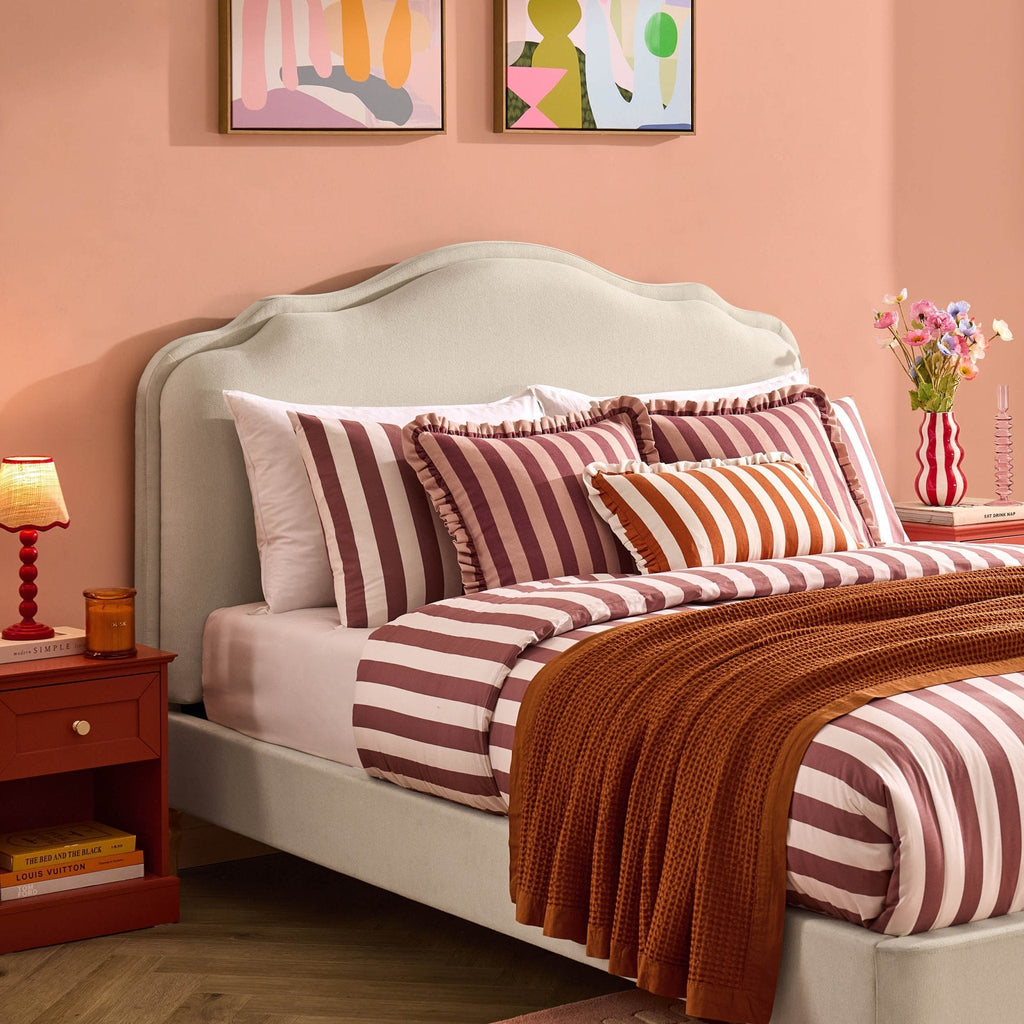 Wiltshire Bed Frame - Cream Linen — view 6